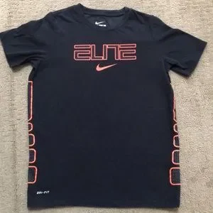 Nike Shirts Tops Nike Elite Tee Shirt Boys M Dri Fit Black